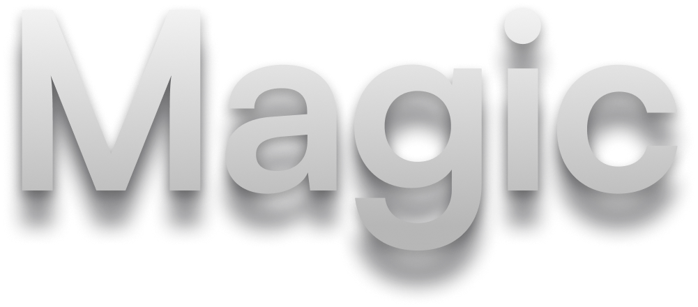Text that says "Magic"